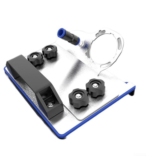 Attacco per smussatura a 45 gradi per smerigliatrice angolare, finitura di precisione dei bordi delle piastrelle e guida per il taglio della pietra, strumento smussato a 45° in acciaio inossidabile