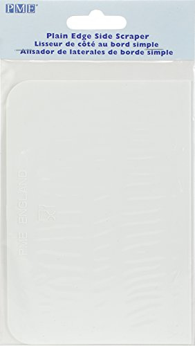 PME PS40 Plain Side Plastic Scraper 5.3 x 3.7-inches, White
