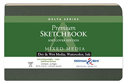 Delta Softcover skissbok 8,5 x 5,5 L
