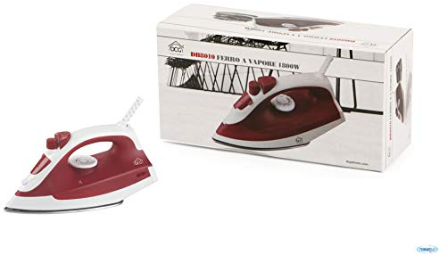 Dcg MiTA - Ferro da stiro 1800W, Rosso (DB8010)