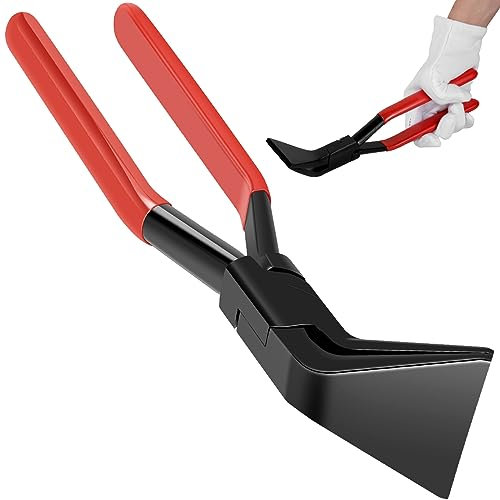 Alicates plegables, 0°45°90°, ancho de la mandíbula 60 mm, con mango antideslizante, herramienta de plegado de chapa, para doblar y suavizar las chapas (45°)