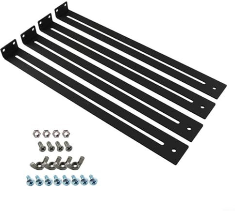 Kit de Réparation de Tiroirs Accessoires de Réparation pour Renforcements de Meubles Compatible avec Tiroir de 13 à 24 Pouces, Support Convient aux Armoires de Tiroir en Bois/Panneaux de Particule/MDF