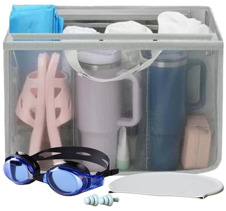 Fangfhai Inserto organizer per borsa da spiaggia, separatore per borsa da piscina, spazioso e leggero, divisore per feste, spiaggia, scuola, picnic, escursionismo, vacanze, shopping, piscina