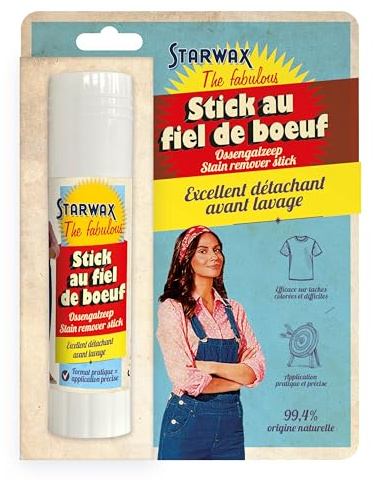 STARWAX FABULOUS Stick détachant au fiel de bœuf, 40g