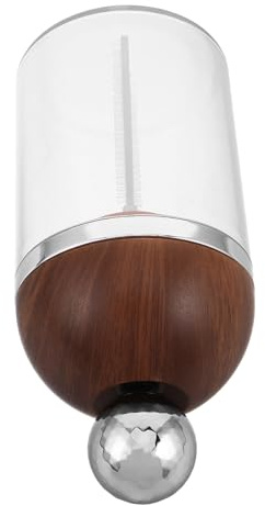 SOIMISS Machine à Mousse Électrique Visage Imitation Bois, Mousseur Nettoyant Rechargeable pour Savonnette et Shampoing, Outil Beauté pour Nettoyage Profond, Distributeur Mousse pour