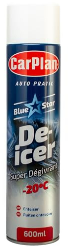 CarPlan Blue Star Aerosol De-icer, 600 ml (Pack of 1)