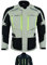 Texpeed Giacca moto uomo con protezioni - Giubbotto 4 stagioni da motociclista inverno invernale/estate Cordura impermeabile con armatura CE (EN 1621-1) Bianco sporco/Grigio - L