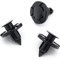 VVO Fasteners- Schwarz Kunststoff-Clips. Unterbodendämmungsschild. Kompatibel mit einigen Renault Kadjar, (Packung mit 10 Clips)
