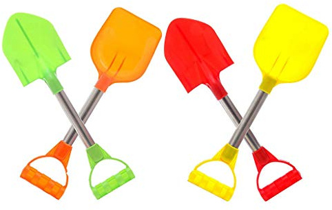 YPBEW 2pcs Interactive Gardening Toys Sand For Play Shovel Tool Toddler Boys Girls Interesting Spring Arbor Day Children Beach Toy Kids Digging Sand Metal Set And Bucket Toys