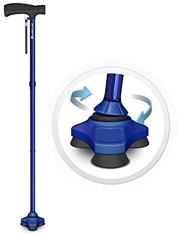 HurryCane - The All-Terrain Cane; Freedom Edition - Trailblazer Blue by HurryCane