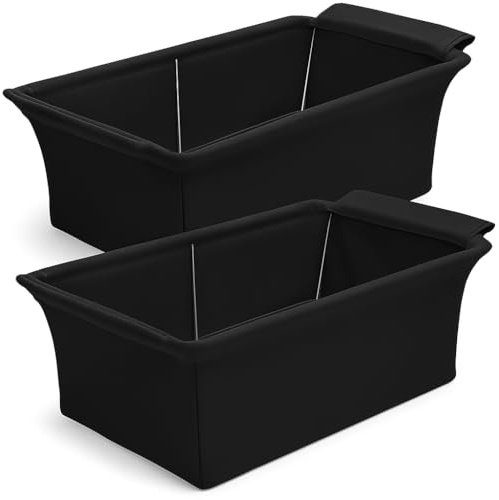 Chafer Wind Guard 2 Pack | Handle Covered Chafing Dish Wind Guard | Decorative Cover for Buffet & Catering Events (Black)