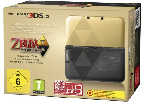 Console Nintendo 3DS XL + The Legend of Zelda : A Link Between Worlds - édition limitée