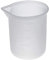 baytronic 220062 Silikon Messbecher, transparent, 100 ml