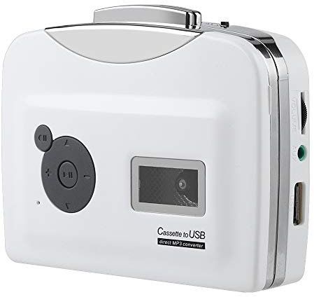 Convertidor de Cassette a MP3, convertidor de Cassette portátil a MP3, Unidad Flash USB, Captura de Audio, Reproductor de música, Plug and Play