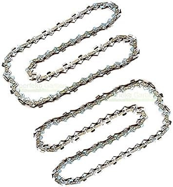 2 x Saw Chains 30 cm 1.1 mm 3/8 Inch 46 TG Replaces Oregon 90PX046G 90SG046E 90PX046XMA