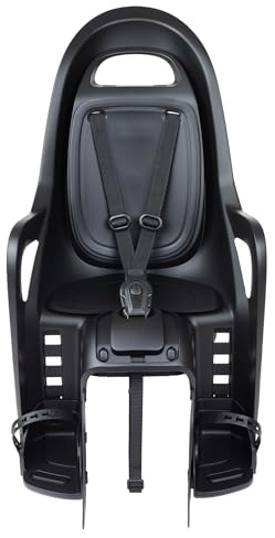 POLISPORT 8408700001 Hinterer Kindersitz Groovy AVS+ Sicher, Komfortabel, Montage Mit AVS+ Montagesystem Für Kinder Von 9 Monaten Bis 6 Jahren, Bis Zu 22Kg, Schwarz/Dunkelgrau