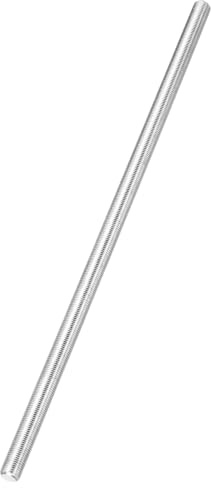 QUARKZMAN Barra Filettata Completa, M10 X 1.25 Mm Passo 304 Acciaio Inossidabile Filettatura Fine Destrorsa Perni, 300 Mm/12 Lunghezza Barre Filettate Viti Elementi Di Fissaggio
