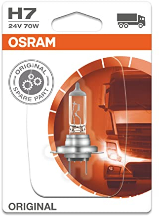 OSRAM H7 Ampoule projecteur longue portée 70W 3200K feu de route Halogène 64215-01B