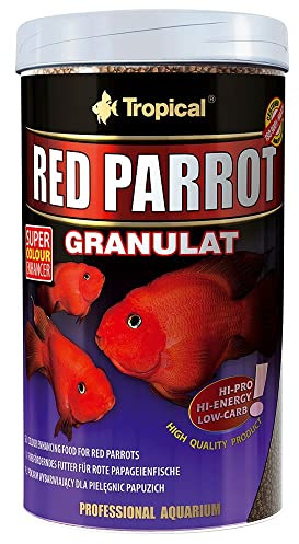 Red Parrot GRANULAT 1000ml / 400g - Alimento Que Potencia el Color para Red Parrots