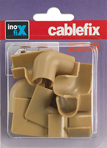 Verbindungsstücke für Kabelkanal - cablefix 1,5 x 1,2 cm (B/H) (beige)