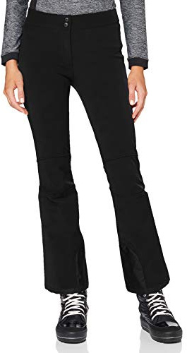 CMP - Pantalone donna con ghetta interna, Nero, XXS
