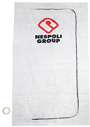 Nespoli Staubschutztür mit Klebeband 1,10 m x 2,20 m