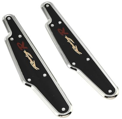 JSCARLIFE Lot de 2 supports d'essuie-glace en ABS pour pare-brise de voiture, SUV (noir)