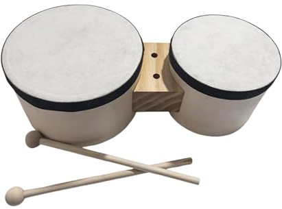 Tambour pour | Instrument de Percussion éducatif,Tambour Musical éducatif | pour garçons et Filles 2-4 Ans, d'âge préscolaire, débutants, Salon, fête, scène et