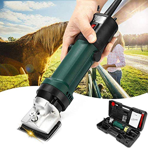 Professionell hästtrimmer-set, högeffektiva husdjursklippare för täta rockar, snabb klippning klippare för kroppsklämma