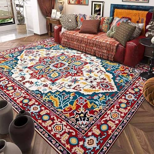 Tapis chauffant électrique mobile, tapis chauffant pour intérieur avec surface effet cachemire, tapis chauffant à effet immédiat à placer sous un tapis décoratif(C,50 * 180CM)