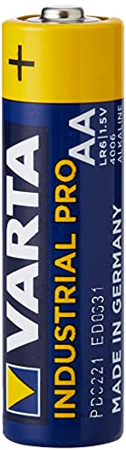 VARTA AA Batteries, 1 Piece, Industrial Pro, Alkaline Battery, 1.5 V, for Toys, Controller, Mouse, Radio, Torch, Made in Germany