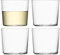 LSA International Gio Becher (Klein) 310ml Klar x 4
