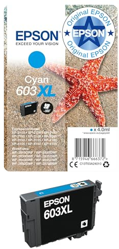 Epson 603XL cartucho individual cyan