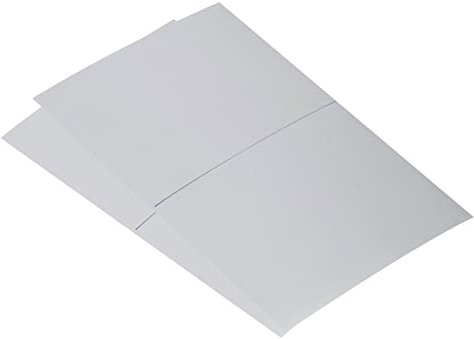 PATIKIL Polarisé Pellicule Feuilles, 2 Paquet Adhésif Polariseur Linéaire Polarisant Filtre pour Écran, Photographie, Éclairage, 100mmx155mm, 0 Degré