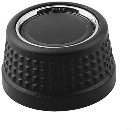 EpheyFIF Autoradio Knöpfe, ​Radio Control Drehknopf, Radio Lautstärkeregler, Auto Autoradio Knopf Schalter Knopf Drehknopf für Golf 6 für Skoda 6C0919603(rechts)