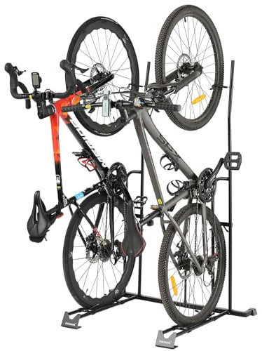 PHUNAYA Bike Stand,Vertical Bike Rack For Indoor Bike Storage,Upright Bicycle Stand Floor. (StyleA-2pack)