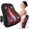 Massagegerät rücken mit Wärme & Vibration, Rückenmassagegerät für Bürostuhl, Massagekissen elektrisch zur Schmerzlinderung, zu Hause Büro Auto Sofa, 3 Heizstufen & 3 Intensitäten, Geschenke - Schwarz
