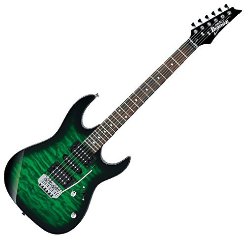 Ibanez GIO Series GRX70QA - Transparent Emerald Burst