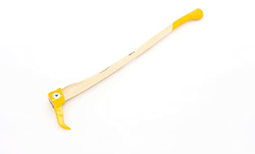 OCHSENKOPF Sappie, Stiel aus Eschenholz, gezahnt, 1100 mm, 2100 g, für Holz, Forstwerkzeug, OX E-76 E-1102, Gelb
