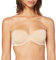 Calvin Klein Women Light Lined Strapless Bra with Underwire, Beige (Bare), 32D