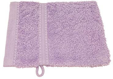 Julie Julsen® Bio Waschhandschuhe in 32 Farben erhältlich weich und saugstark Lavendel 15x21 cm