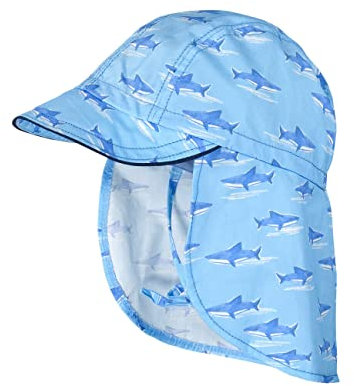 MAXIMO Jungen Mütze blau/weiß 49