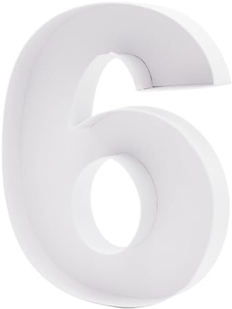 12 Cardboard Number Shaped Tray Paper Mache Sweets Birthday Tray (6 or 9)