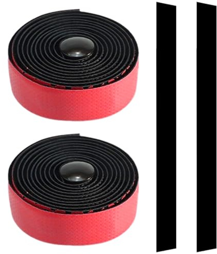Generico Styreband | Styrelindningar för cykelstyre, med ändlock för långa avstånd, stadscykling, tävlingar, träning, daglig pendling,