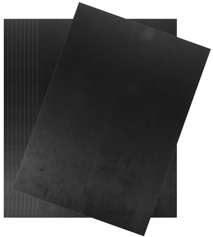 PACKOVE 10pcs Black Foam Craft Boards 27x38cm for Art Display Presentation, Sponge Paper Sheets for School Teaching and DIY Poster Projects
