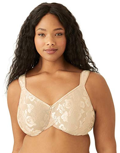 Wacoal Women's Awareness Unlined Full Figure Underwire Bra, 85567 44H Naturally Nude