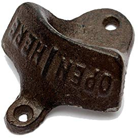 Vektenxi Ouvreur de bouteille de bière Accessoire décapsuleur mural à collectionner vintage en fonte à collectionner rentable et durable