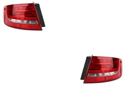 Johns, Convient pour les feux arrière Audi A4 (8 K) 04/08 - Kit extérieur gauche et droite