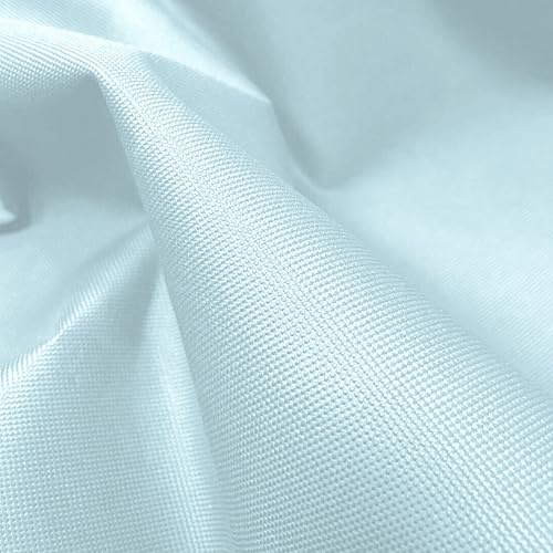 A-Express tung obligatorisk hållbar tjock vattentät duk 600D utomhus presenning metervara – ljusblå 5 meter (500 cm x 150 cm)