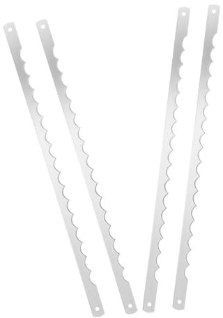 ABOOFAN Cortadora De Pan Cuchillas De Repuesto Cuchillo Pan 4 Cuchillas Dentadas